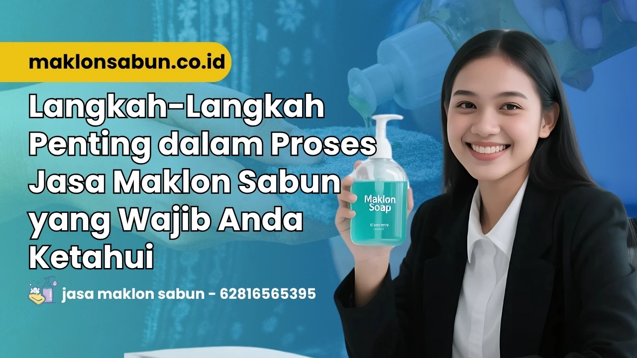 Jasa Maklon Sabun
