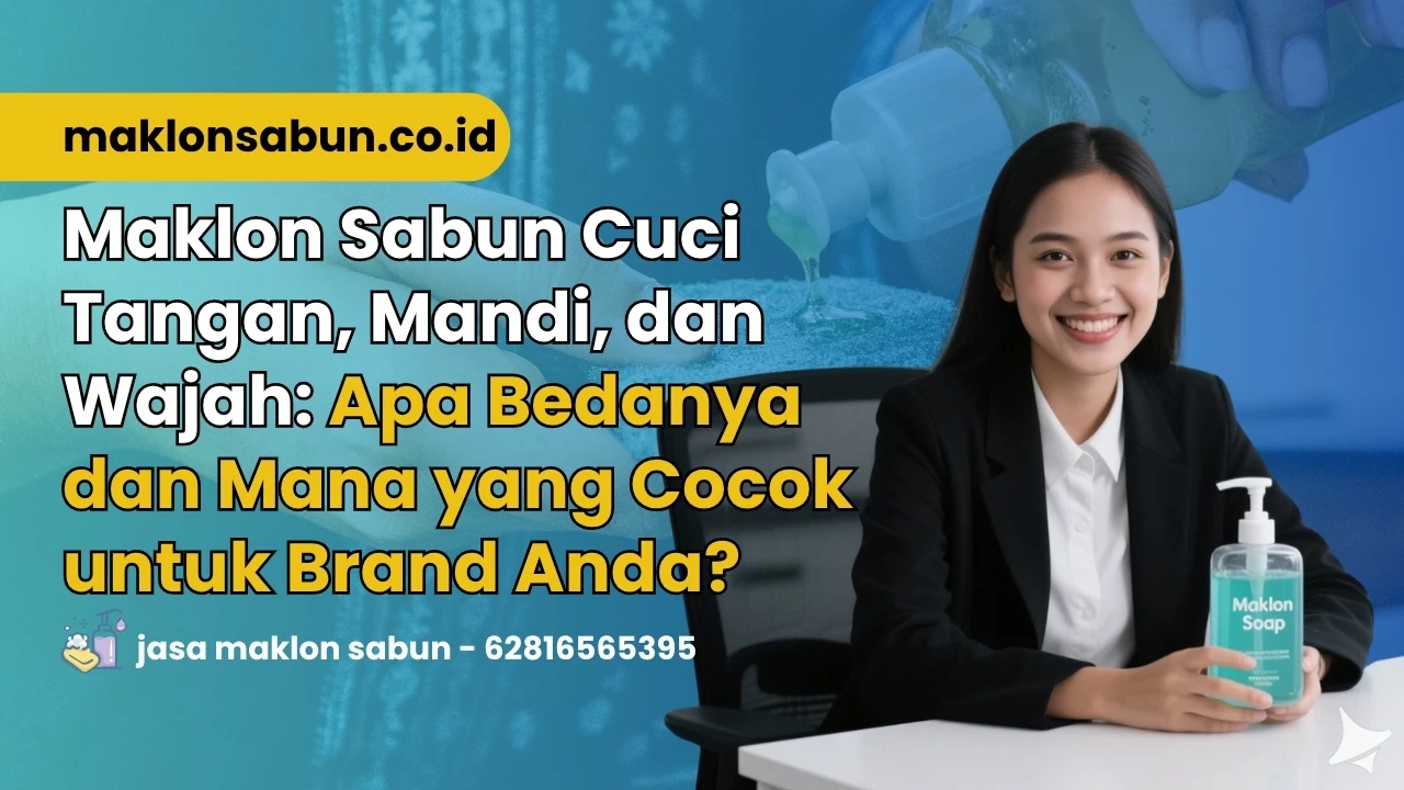 Jasa Maklon Sabun