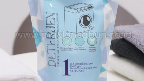 Jasa Maklon Sabun Laundry Custom Label